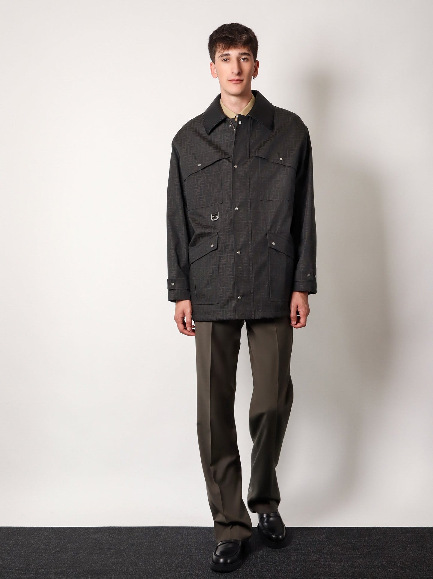 Fendi Man Fendi Man Brown Jackets