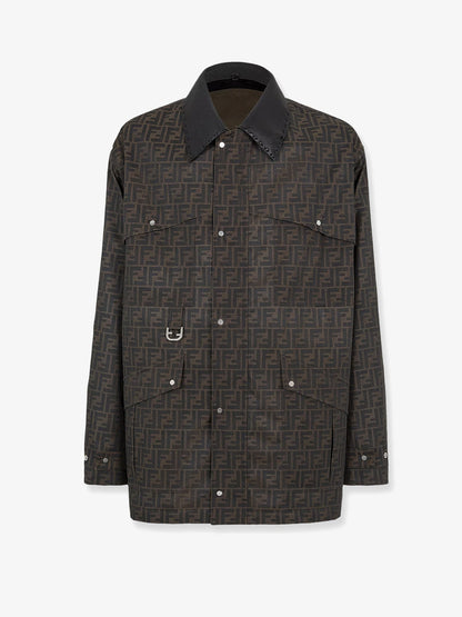 Fendi Man Fendi Man Brown Jackets