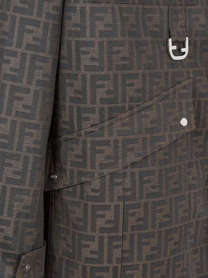 Fendi Man Fendi Man Brown Jackets