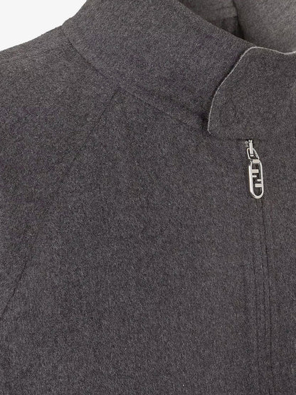 Fendi Man Fendi Man Grey Jackets