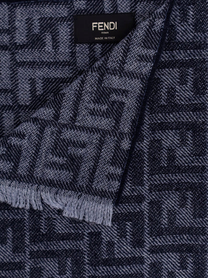 Fendi Man Fendi Man Blue Scarves