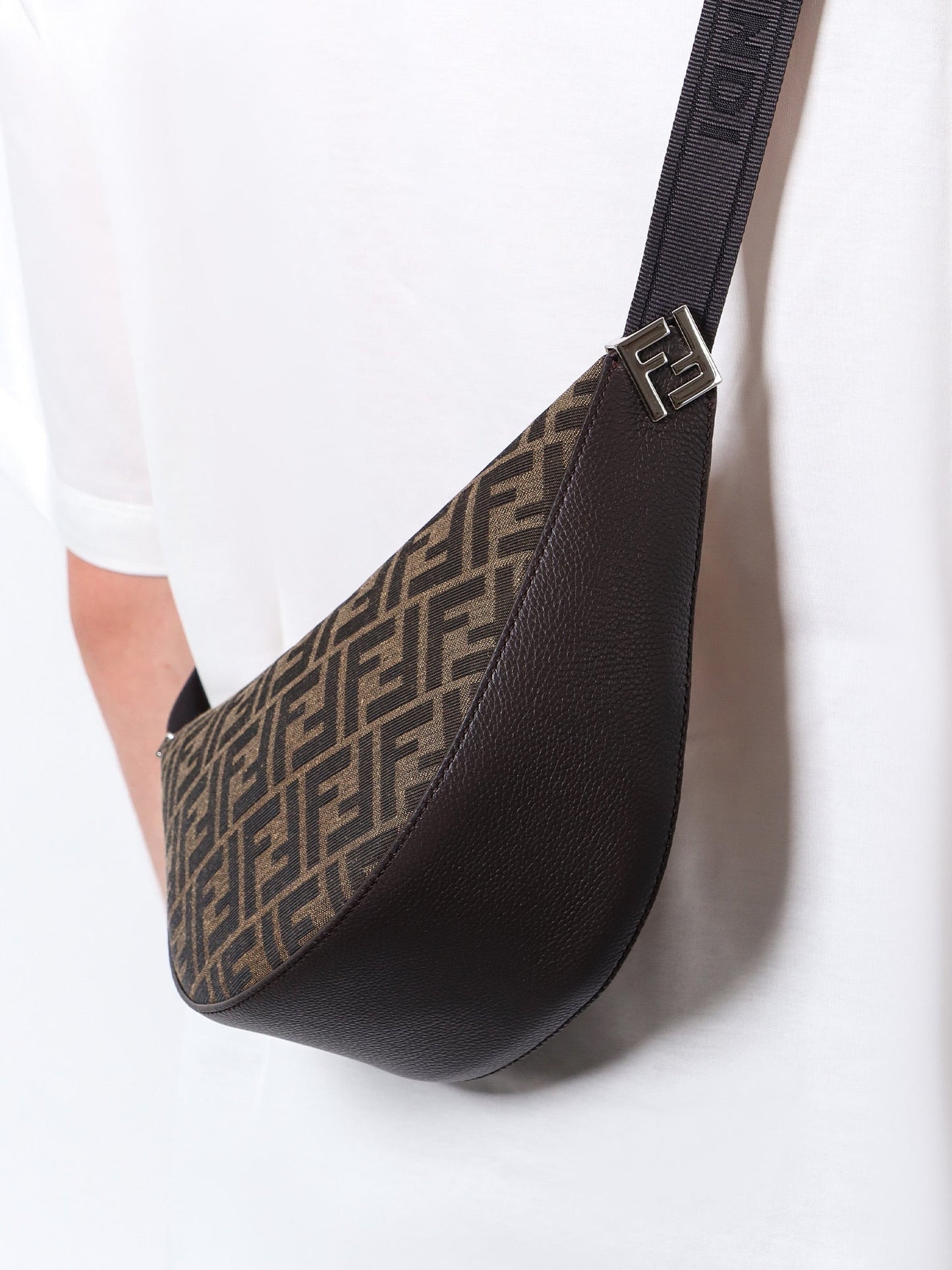 Fendi Man Fendi Man Brown Shoulder Bags