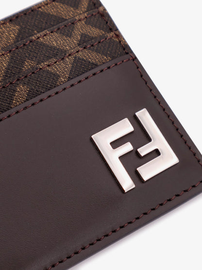 Fendi Man Fendi Man Brown Wallets