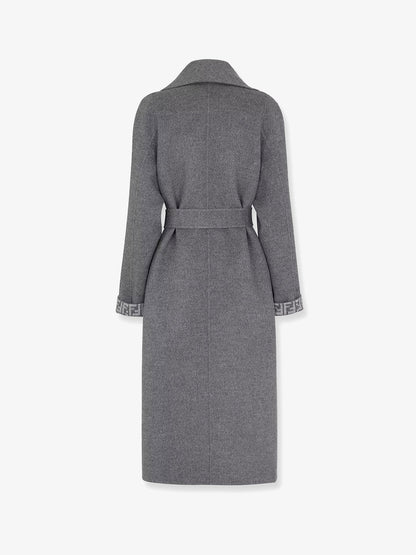 Fendi Woman Fendi Woman Grey Coats