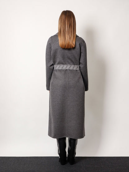 Fendi Woman Fendi Woman Grey Coats