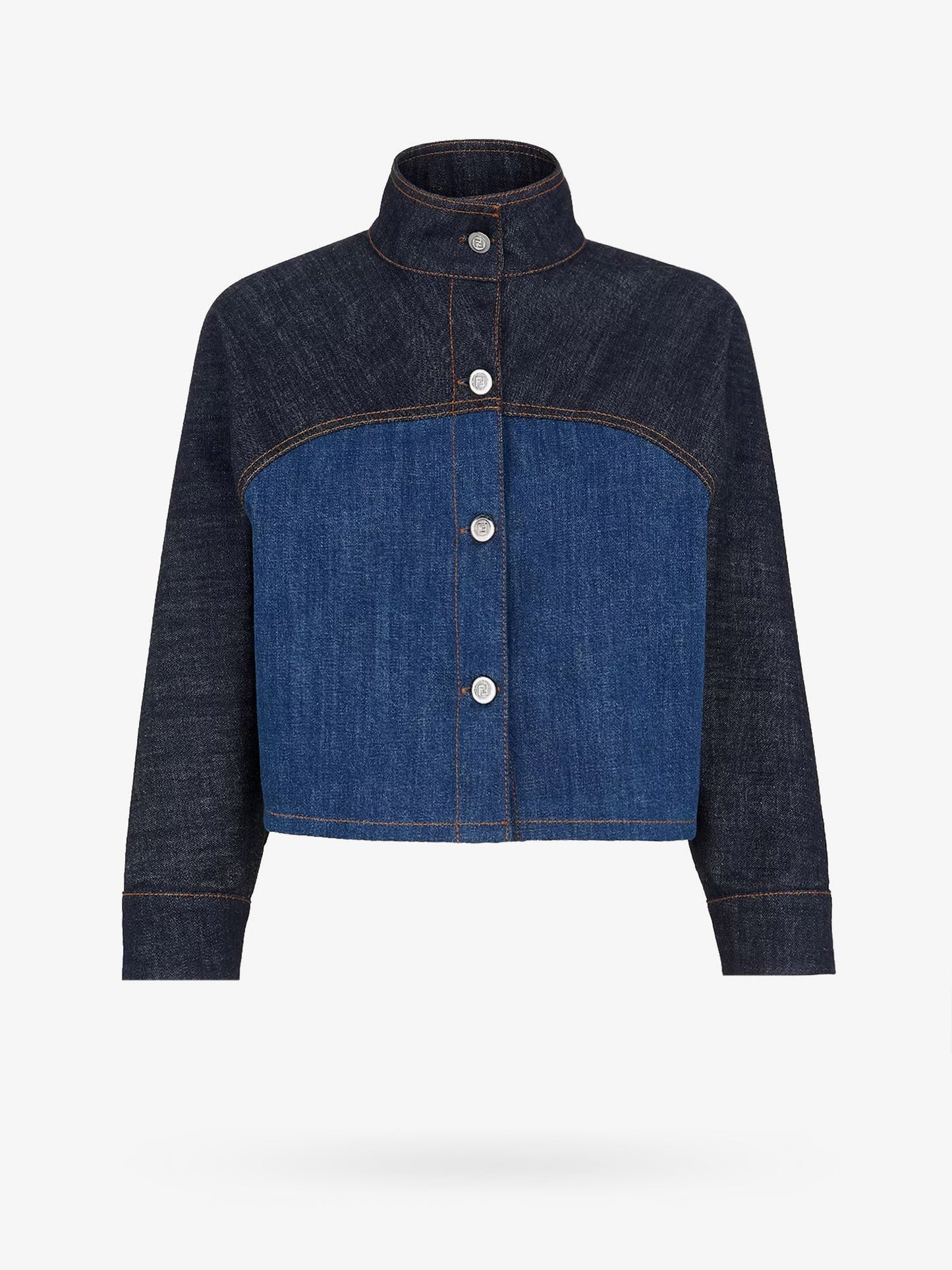 Fendi Woman Fendi Woman Blue Jackets