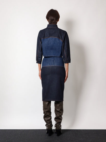 Fendi Woman Fendi Woman Blue Jackets