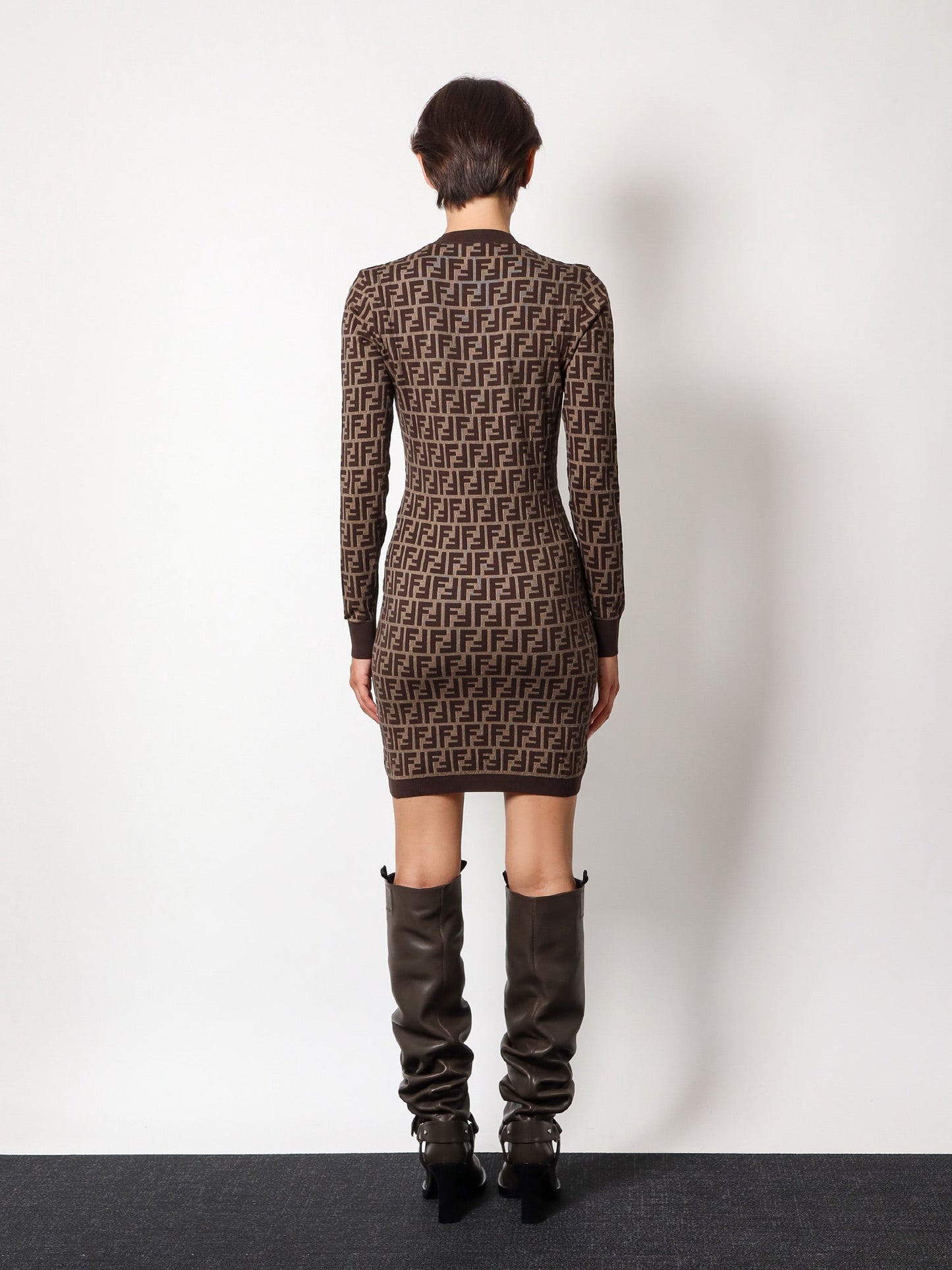 Fendi Woman Fendi Woman Brown Dresses
