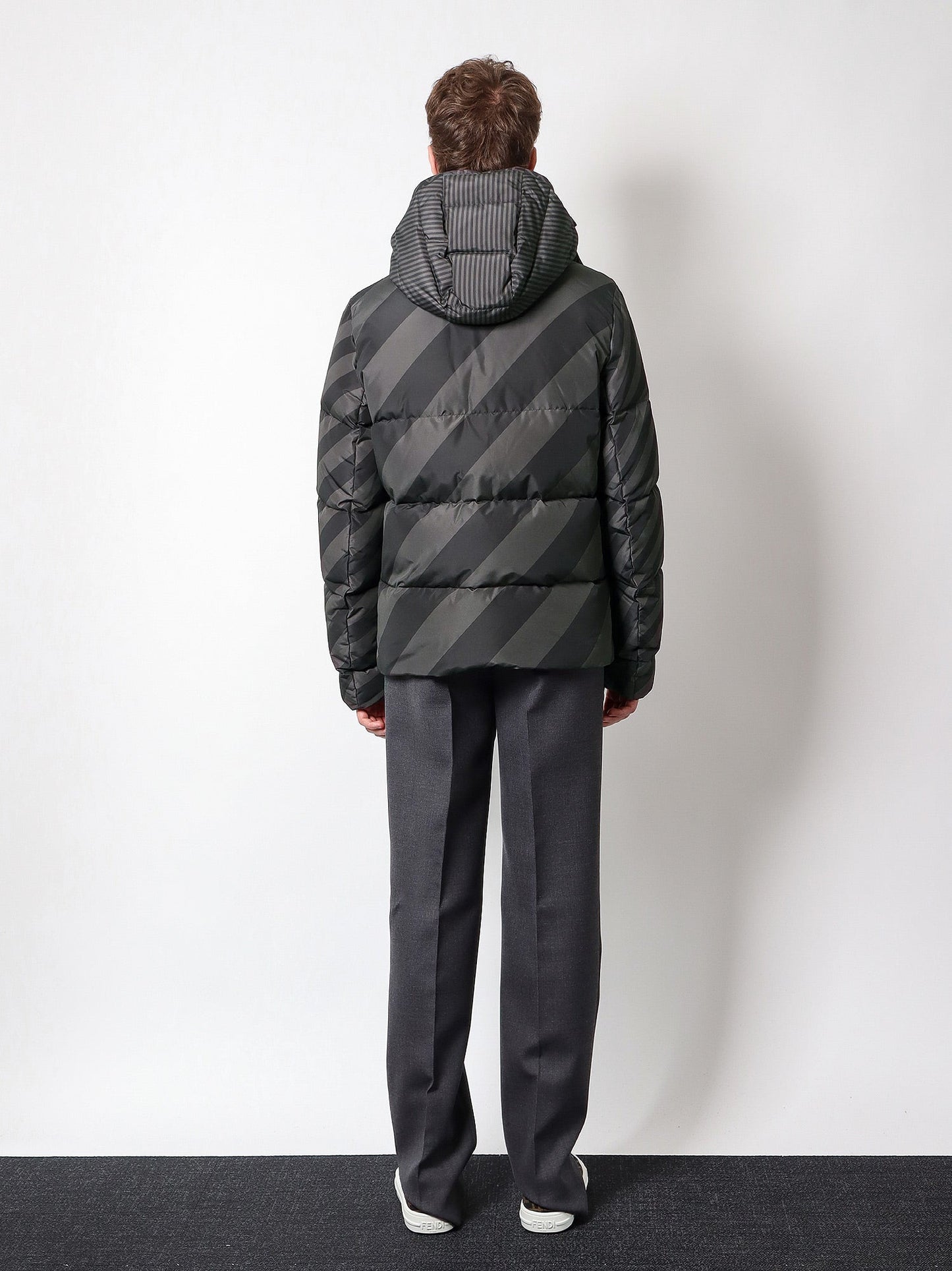 Fendi Man Fendi Man Grey Jackets
