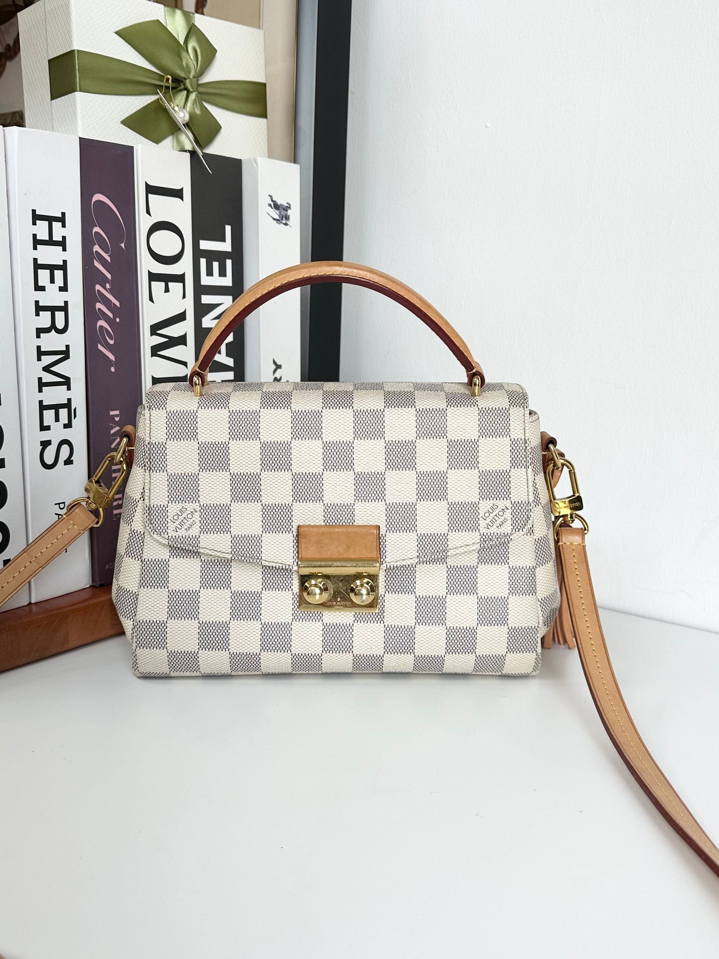 LOUIS VUITTON Damier Azur Croisette  #1ACE