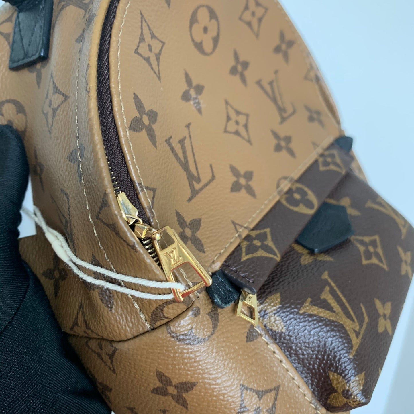 Louis-Vuitton Palm Springs Monogram Mini Reverse Monogram Canvas Backpack