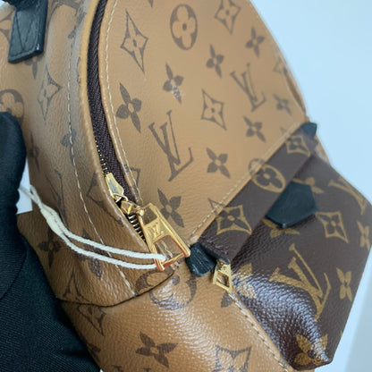 Louis-Vuitton Palm Springs Monogram Mini Reverse Monogram Canvas Backpack