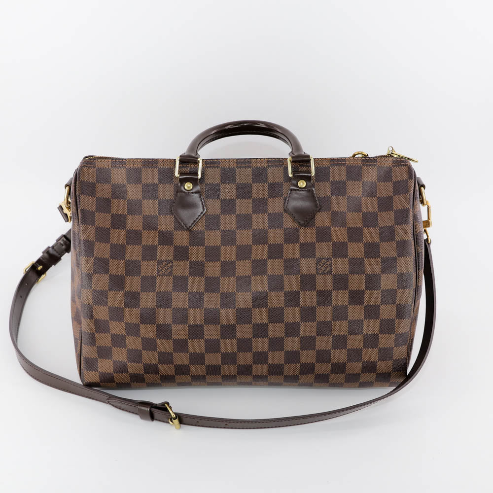 Louis-Vuitton Speedy 35 Bandouliere Damier Leather