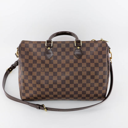 Louis-Vuitton Speedy 35 Bandouliere Damier Leather