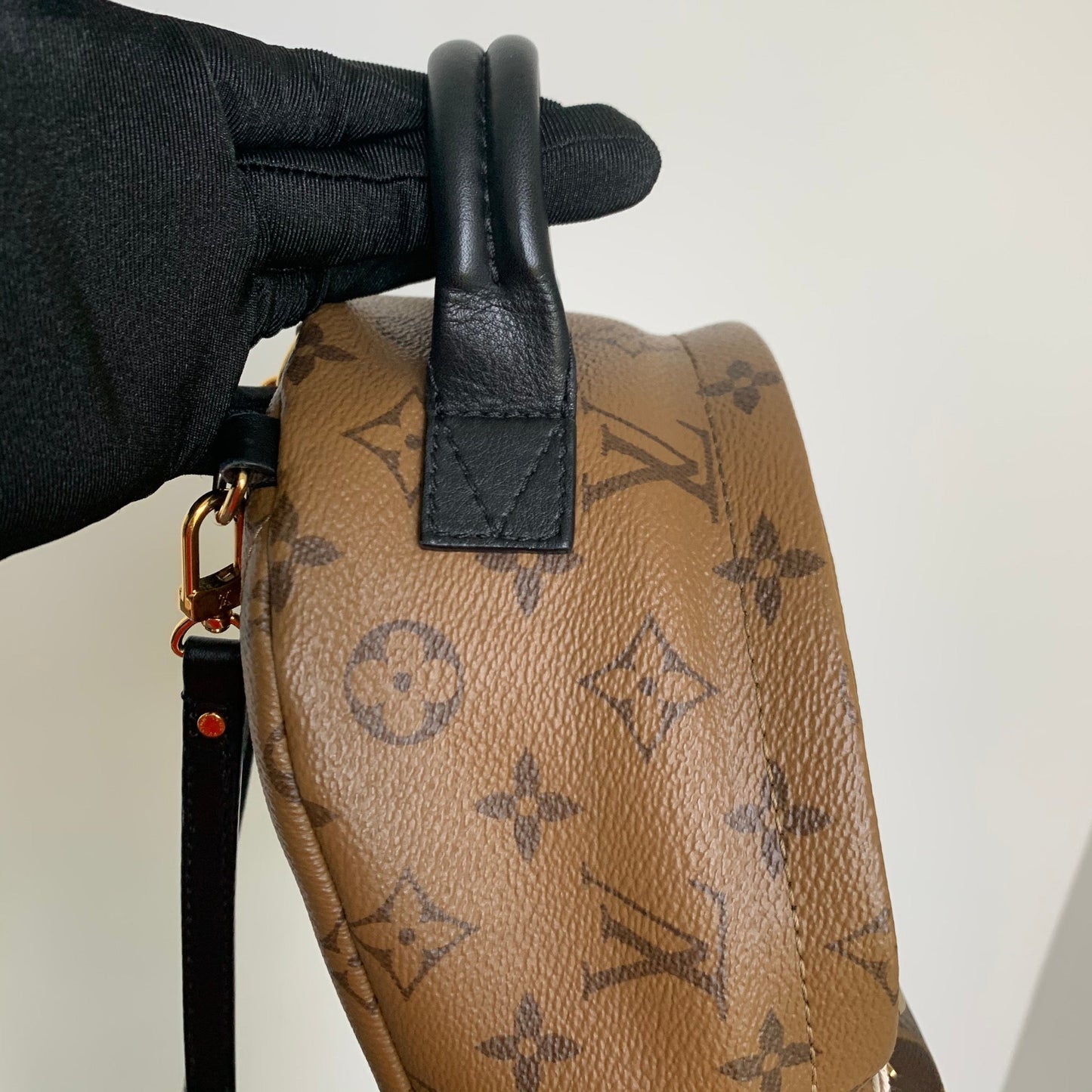Louis-Vuitton Palm Springs Monogram Mini Reverse Monogram Canvas Backpack