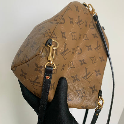Louis-Vuitton Palm Springs Monogram Mini Reverse Monogram Canvas Backpack