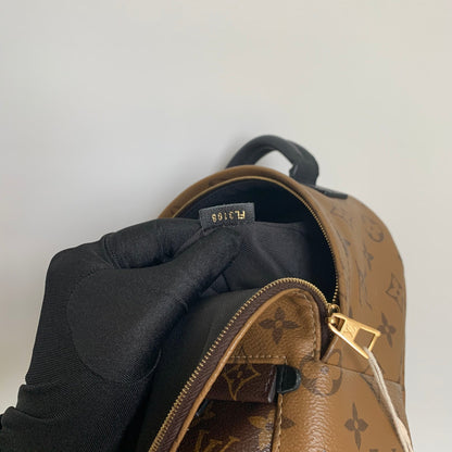 Louis-Vuitton Palm Springs Monogram Mini Reverse Monogram Canvas Backpack