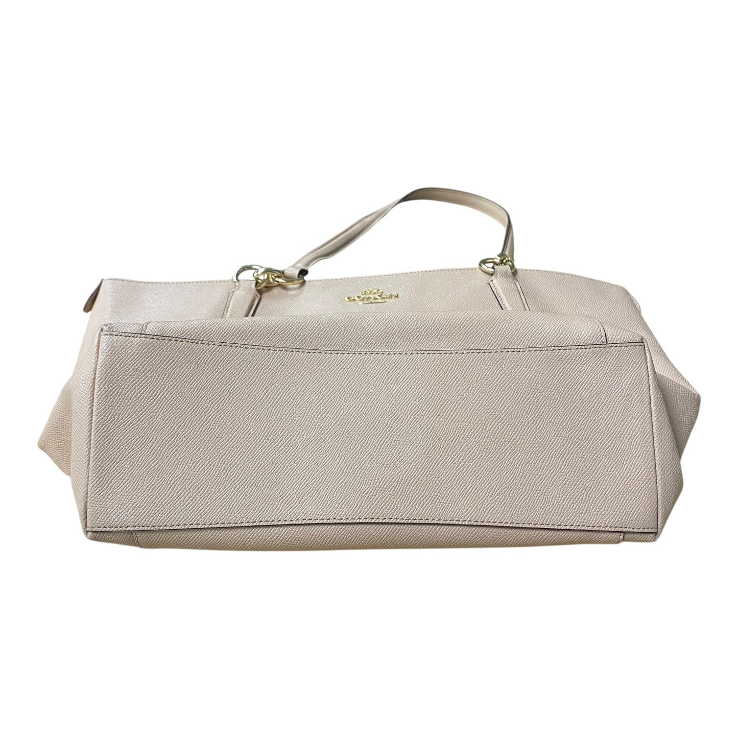 Handbag Designer By Coach In Peach, Size:Large