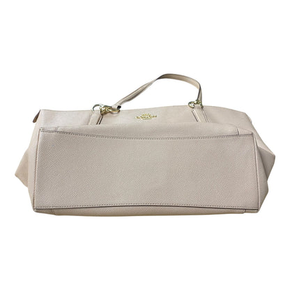 Handbag Designer By Coach In Peach, Size:Large