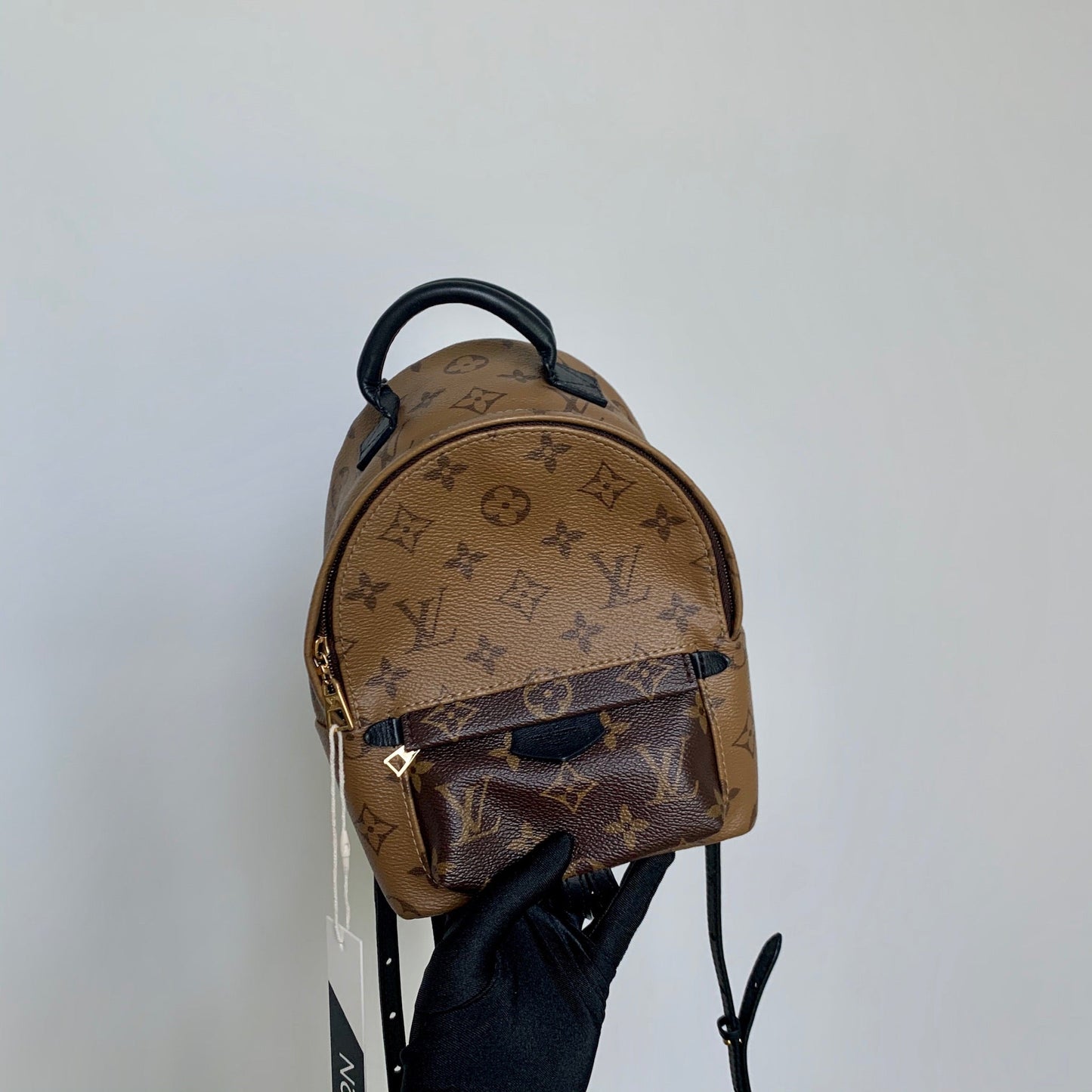 Louis-Vuitton Palm Springs Monogram Mini Reverse Monogram Canvas Backpack