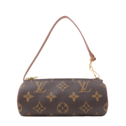 Louis Vuitton Monogram Pouch for Papillon Bag Old Type Brown