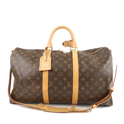 Louis Vuitton Monogram Keep All Bandoulier 50 Boston Bag M41416
