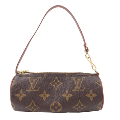 Louis Vuitton Monogram Pouch for Papillon Bag Old Type Brown