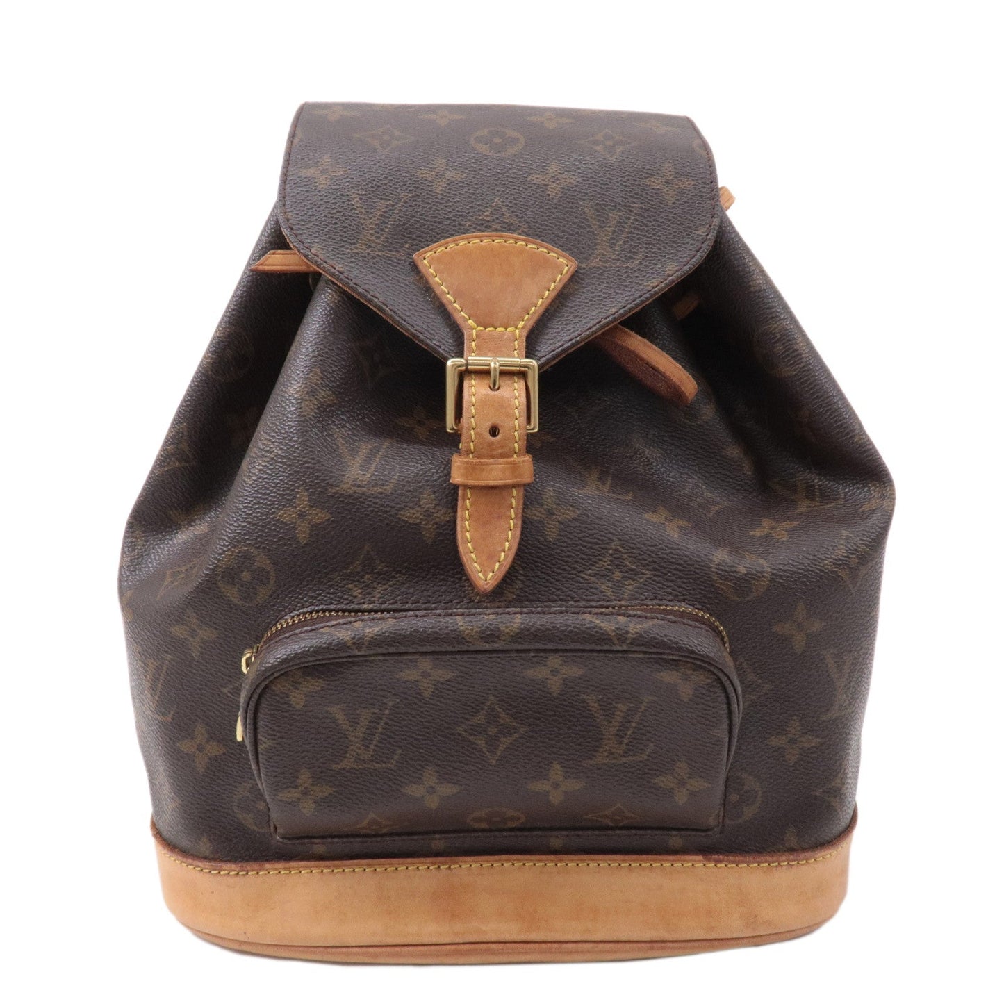 Louis Vuitton Monogram Montsouris MM Back Pack Bag M51136
