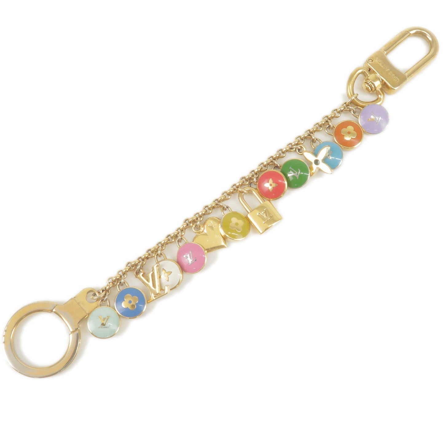 Louis Vuitton Porte Cles Chaine Pastille Bag Charm M65380