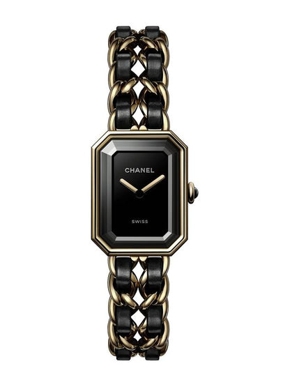 Premier Edition Original Chain Watch Black Chanel