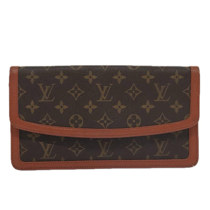 Louis Vuitton Pochette Dame  Canvas Clutch Bag