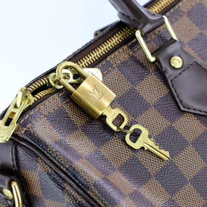 Louis-Vuitton Speedy 35 Bandouliere Damier Leather