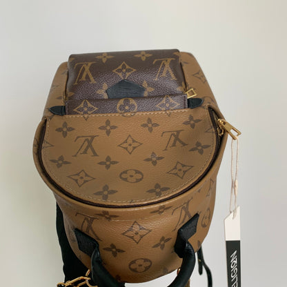 Louis-Vuitton Palm Springs Monogram Mini Reverse Monogram Canvas Backpack