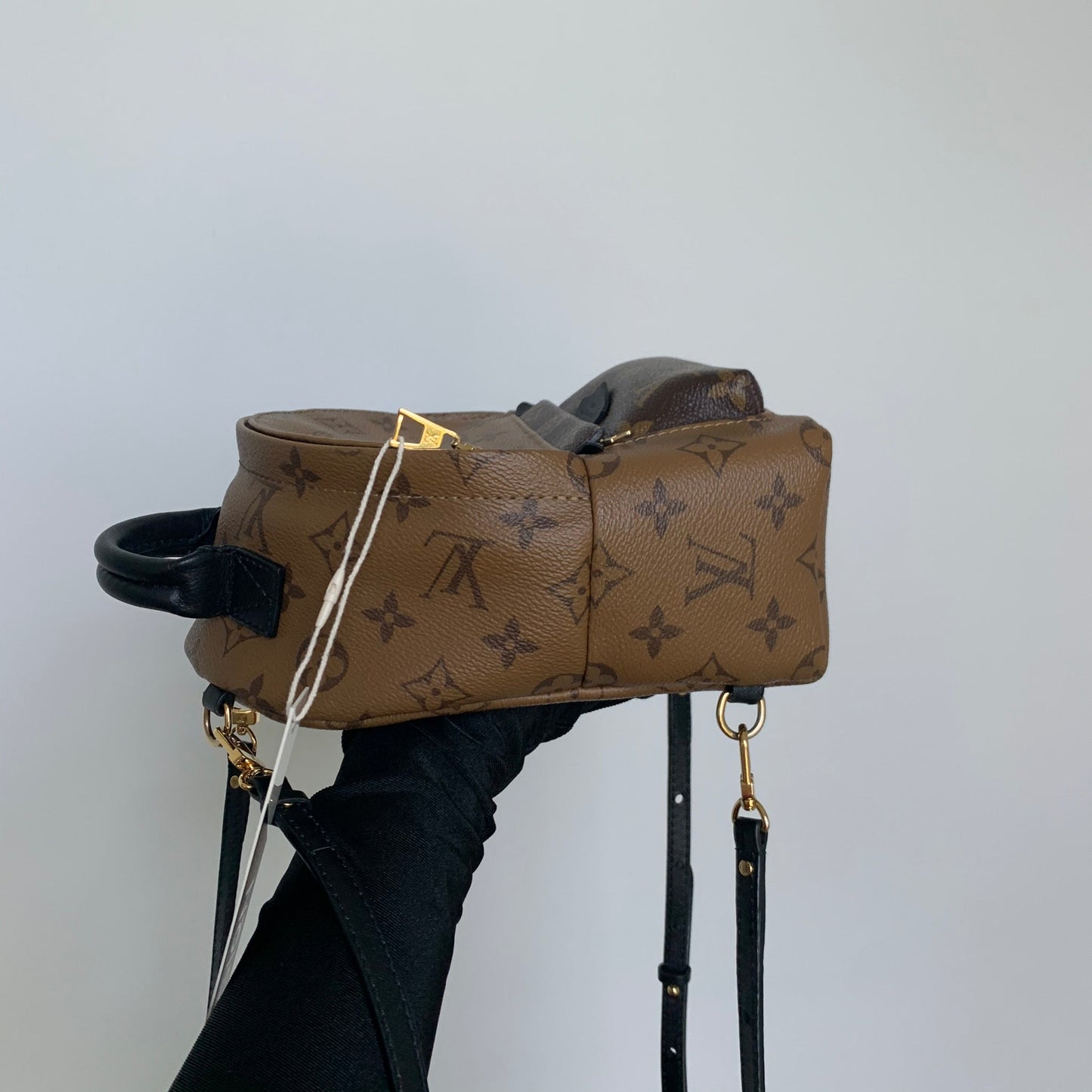Louis-Vuitton Palm Springs Monogram Mini Reverse Monogram Canvas Backpack