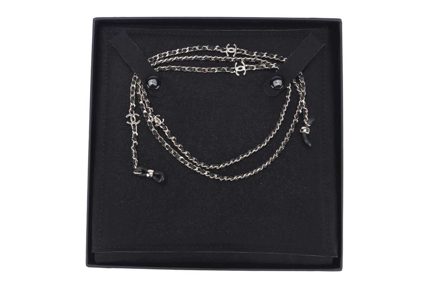 Chanel Accessories Mask Chain Holder (AB7932), with Box