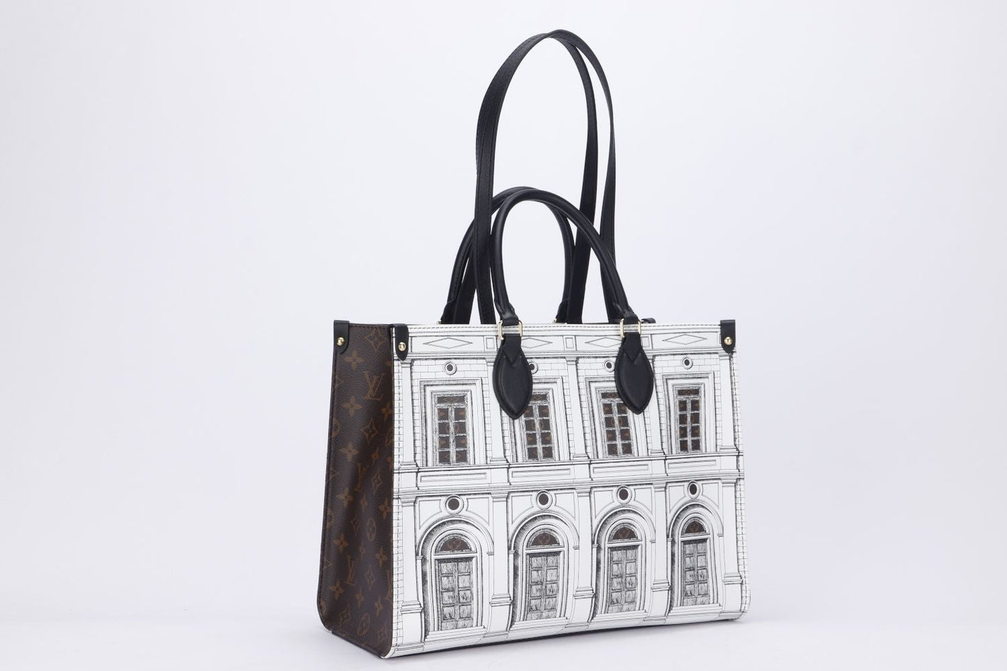 Louis Vuitton On The Go Fornasetti Capsule Collection (M59264) MM Size, with Dust Cover