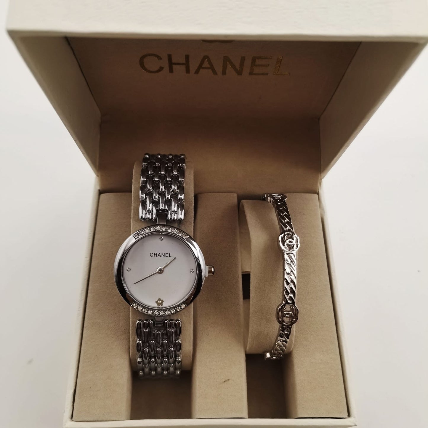 Chanel Watch and Bangle Set