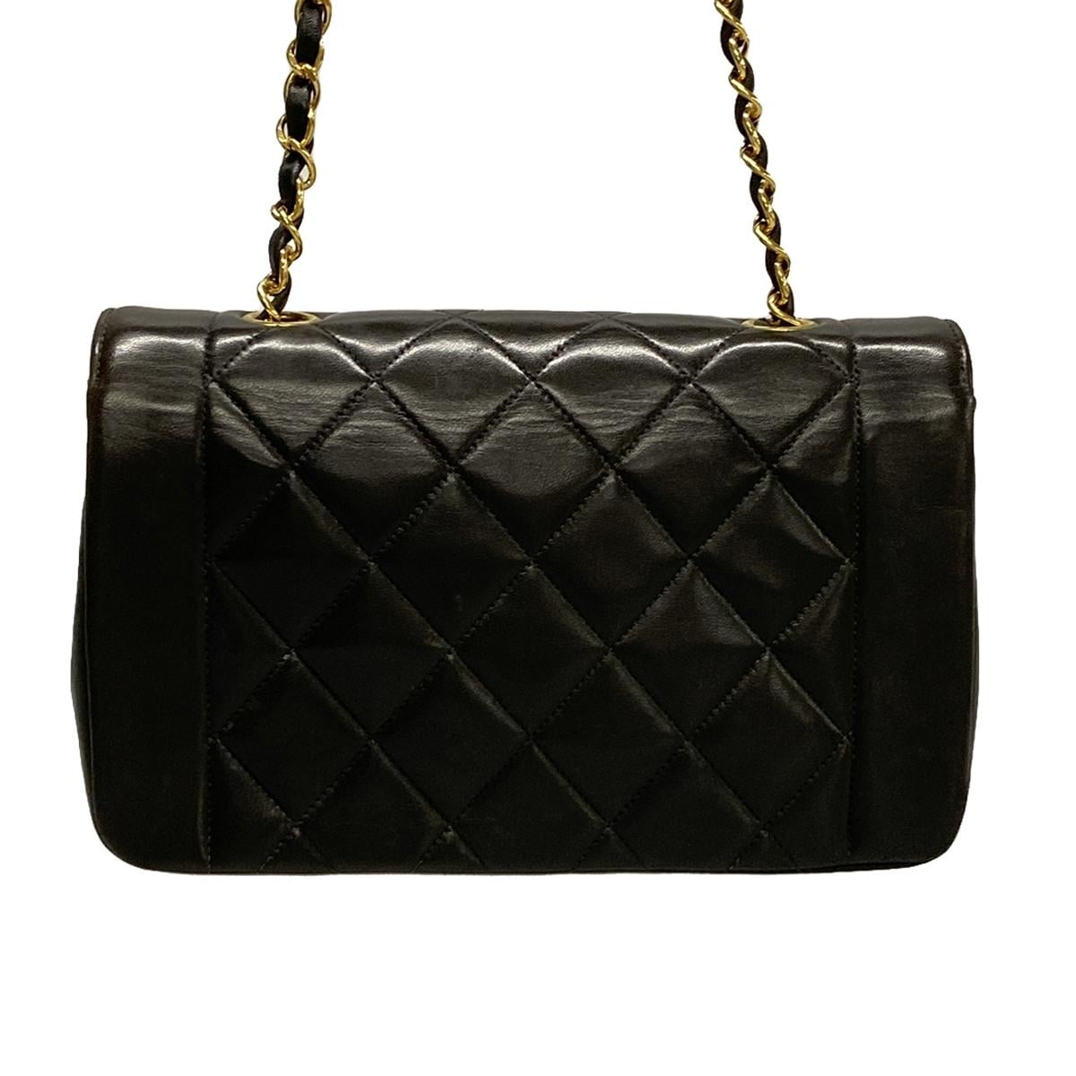 Chanel Mini Diana Black Bag