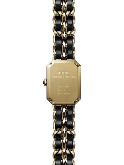Premier Edition Original Chain Watch Black Chanel