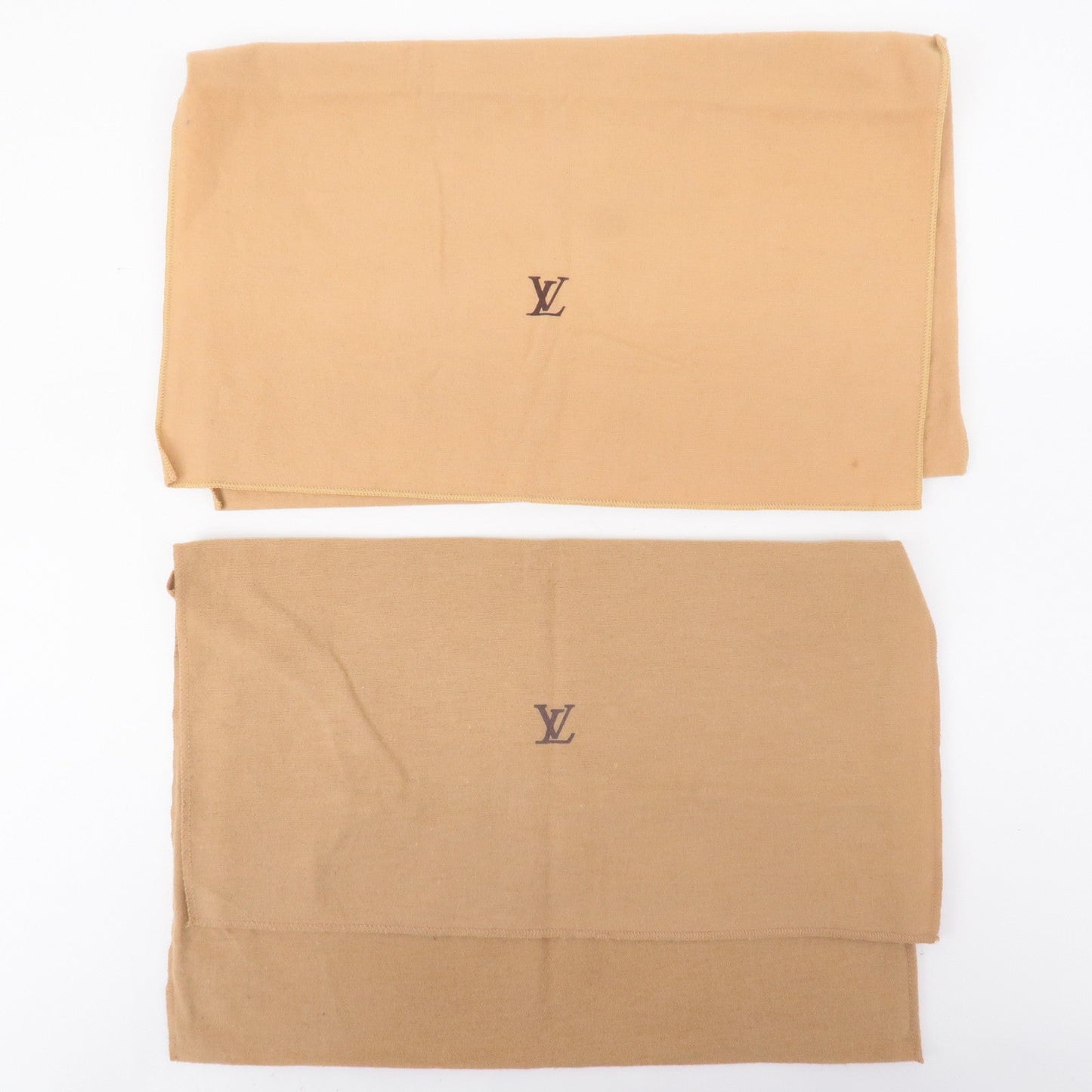 Louis Vuitton Set of 13 Dust Bag Old Style Beige Brown