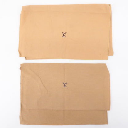 Louis Vuitton Set of 13 Dust Bag Old Style Beige Brown