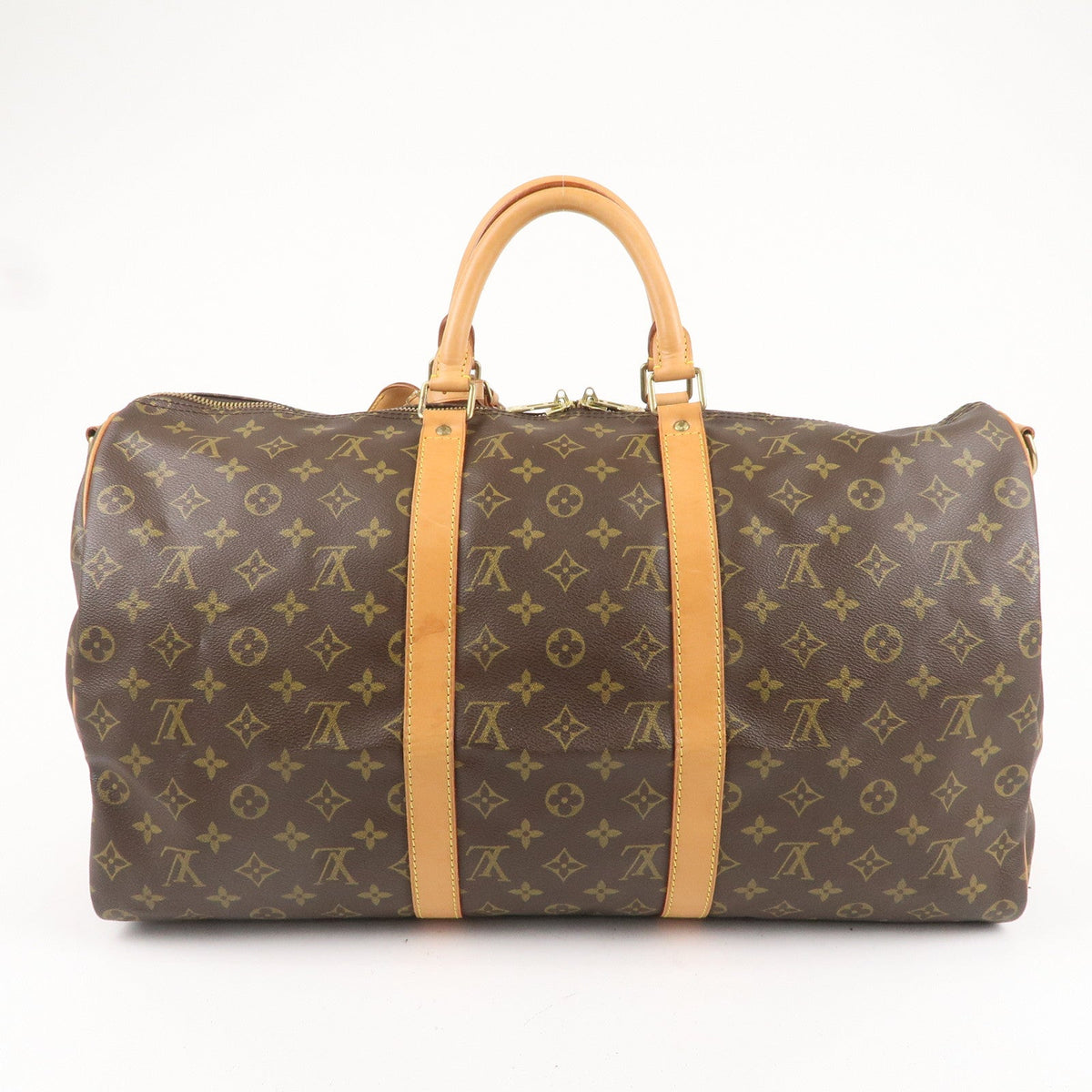 Louis Vuitton Monogram Keep All Bandoulier 50 Boston Bag M41416