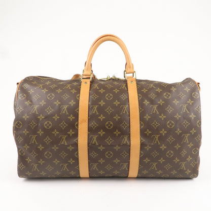 Louis Vuitton Monogram Keep All Bandoulier 50 Boston Bag M41416