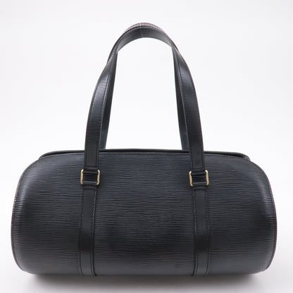 Louis Vuitton Epi Soufflot Hand Bag Pouch Noir Black M52862
