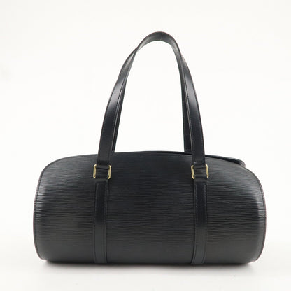 Louis Vuitton Epi Soufflot Hand Bag Noir Black M52862