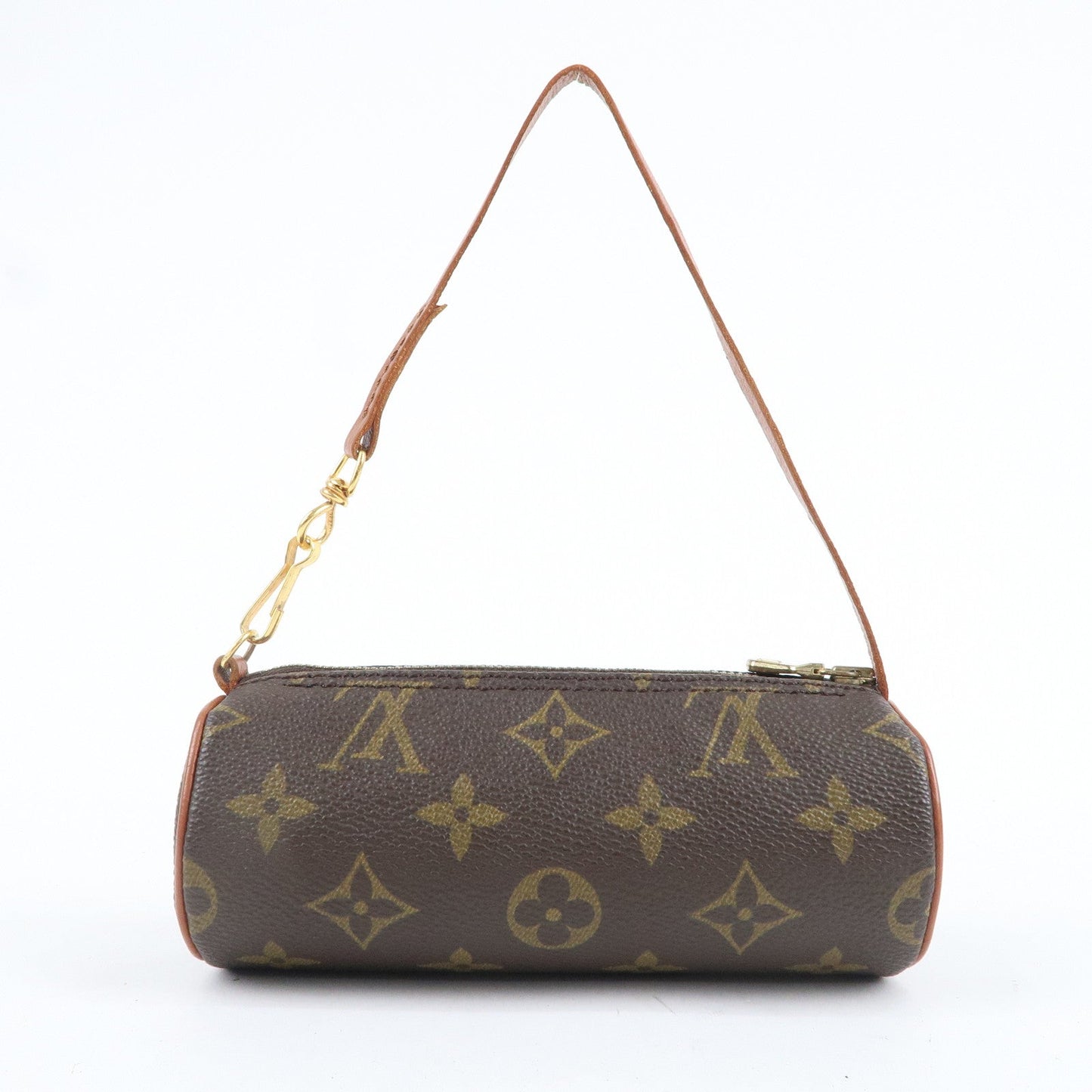 Louis Vuitton Monogram Pouch for Papillon Bag Old Type Brown