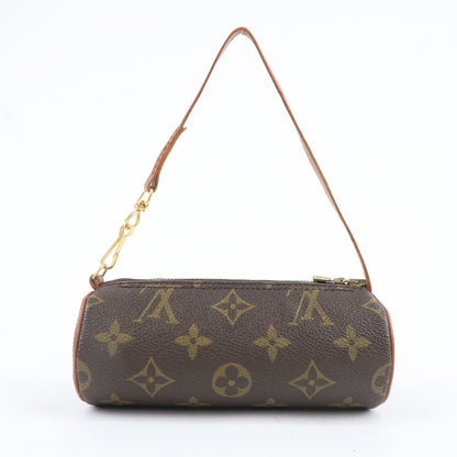 Louis Vuitton Monogram Pouch for Papillon Bag Old Type Brown