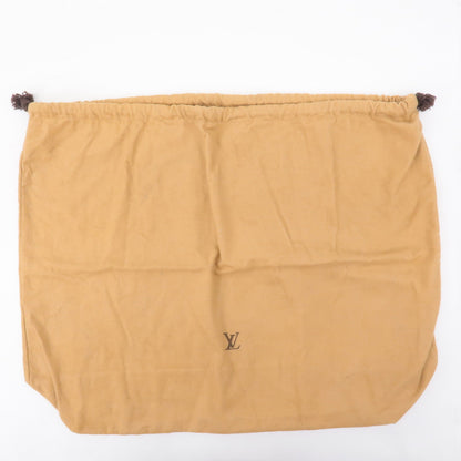 Louis Vuitton Set of 9 Dust Bag Old Style Draw String Beige Brown