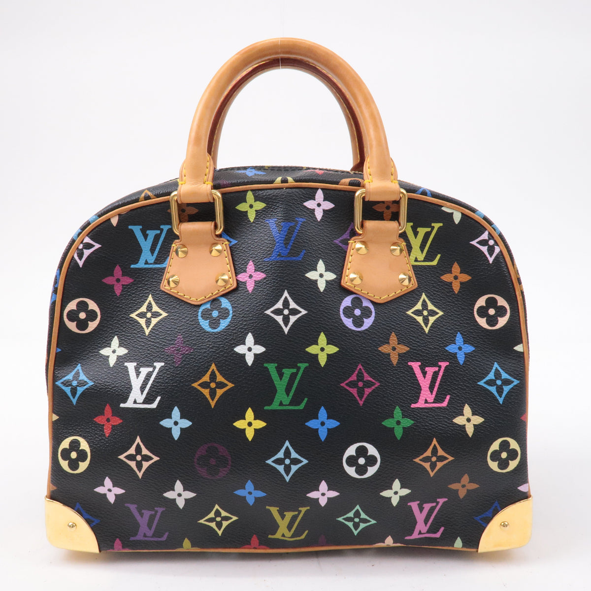 Louis Vuitton Monogram Multi Color Trouville Hand Bag M92662