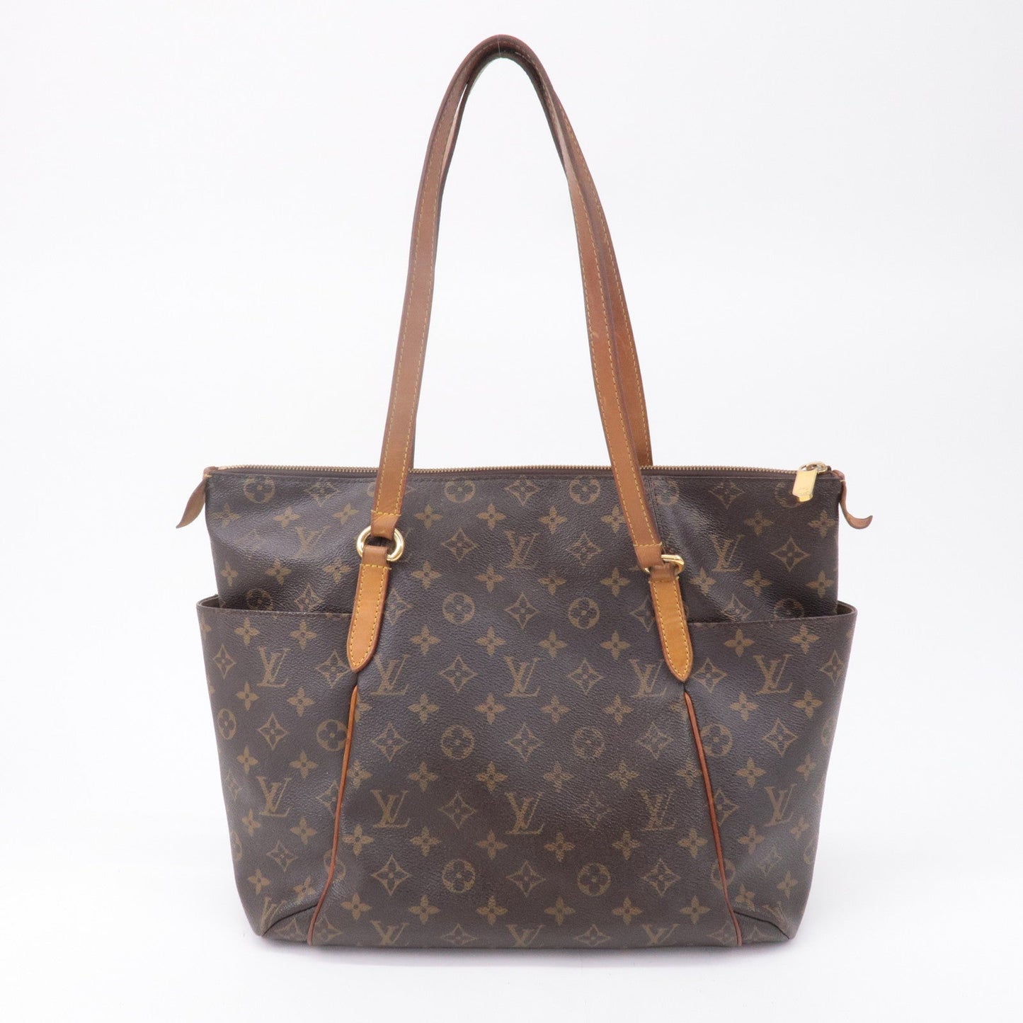 Louis Vuitton Monogram Totally MM Shoulder Bag Brown M56689